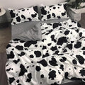 Bedding Duvet Cover Set Queen Size, Soft Breathable Floral Bedding