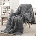 Weighted Blanket 25 lb, 78" x 85" Twin Size Cooling Cotton Machine