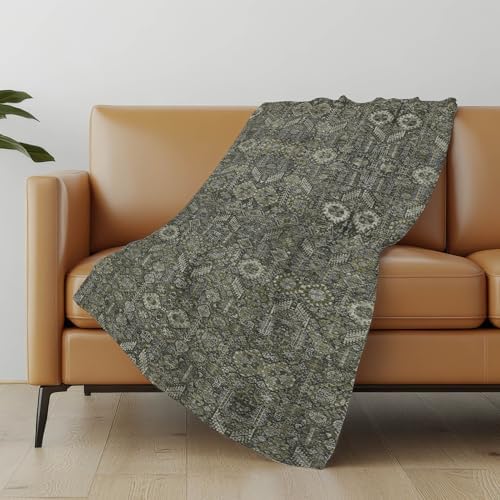 Addison Rugs ASB574 Taupe 50" x 70" Oversized Sherpa Throw Blanket