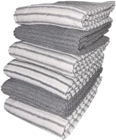 Six Pack, Horizontal Stripes, Four Stripes, and Two Plain Terry