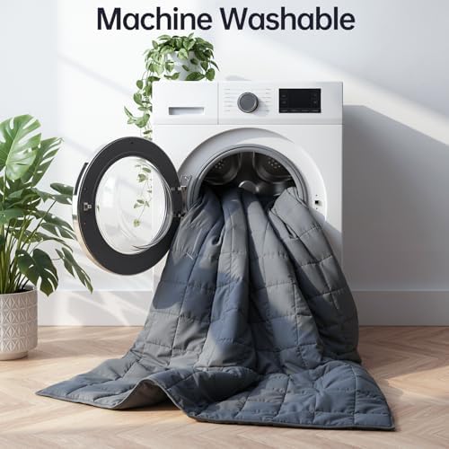 HCOIW Weighted Blanket for Adults 10 LB 48” x 72” Queen Size Heavy