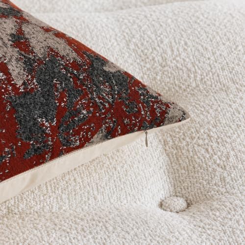 Warmstar Vintage Leaf Print Throw Pillow Cover 18x18 Set of 2,Neutral