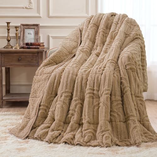 Wemore Soft Weighted Blanket for Adults 60" x 80" 15 lbs Queen Size