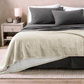 Two-Sided Reversible Sherpa Throw Blanket for Couch Bed Sofa with