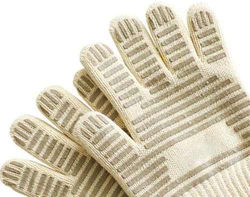 Oven Gloves Silicone and Cotton Comfortable Safe for Kitchens and