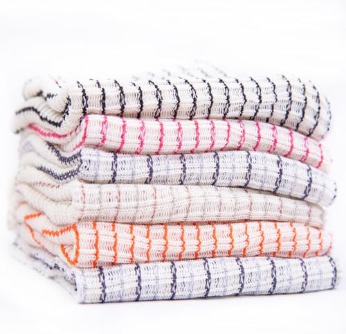 Kitchen Dish Cloths, Set of 12 Assorted Dishcloths for Washing Dishes