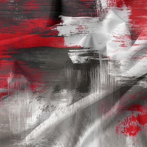 Modern Abstract Lines Duvet Cover Set Queen (90 x 90 in) Ultra Soft