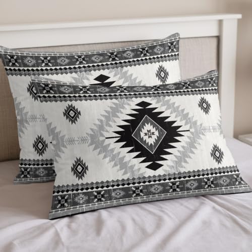 Bohemian Full Duvet Cover Set - 4 Pcs Comforter Cover Bedding Sets