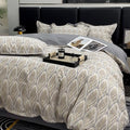 Floral Duvet Cover Queen Sets Soft Cotton Bedding Comforter Set