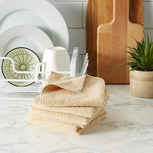 DII Cleaning Collection Soft Highly Absorbent Microfiber, Dishcloth
