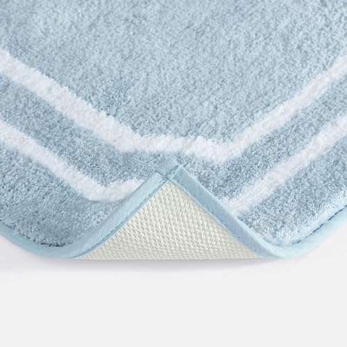 Martha Stewart - Soft Knit Cotton Bath Runner, Plush Bath Rug, 22 x 60