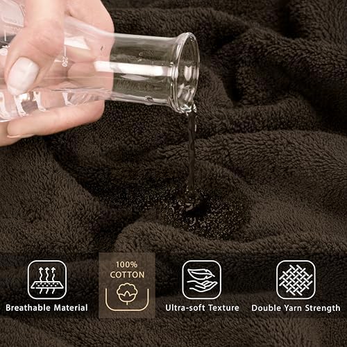 Cotton Paradise 100% Cotton Turkish Towel, Soft Absorbent Quick Dry