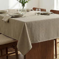 H.VERSAILTEX Rectangle Tablecloth Waffle Textured Waterproof Table
