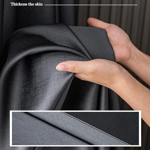Beydodo 63 Inch Curtains 2 Panel Set Room Darkening, Blackout Curtains
