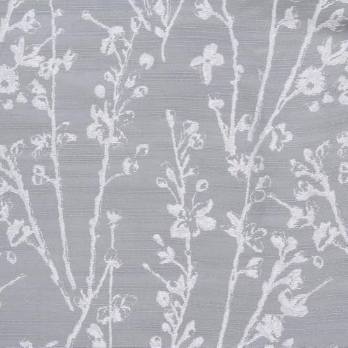 Farmhouse French Country Style Room Darkening Jacquard Floral Blackout