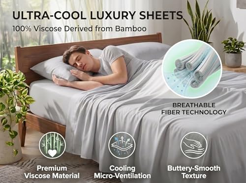 Short King (72"x75") Size Fitted Sheet + 2 Pillowcases Set - 100%