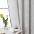 Light Filtering Curtains 84 Inch Length 2 Panels Set Privacy