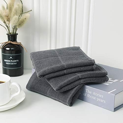 Glynniss Kitchen Dish Cloths Highly Absorbent Dish Rags 100% Cotton