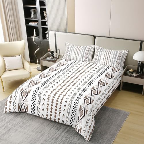 Erosebridal Boho 100% Cotton Duvet Cover Queen Country Western