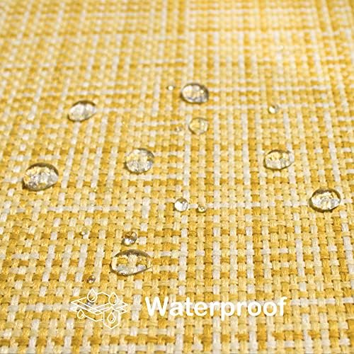 Kevin Textile Outdoor Waterproof 18x18 Inch Pillow Covers 2 Pack