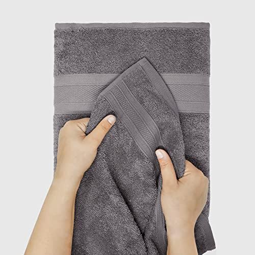 TRIDENT Soft & Plush Luxury Towel Set, 100% Cotton, 2 Bath Towels 2