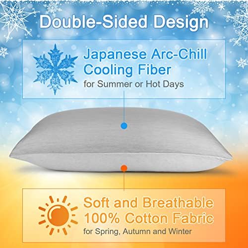 Elegear Cooling Blankets 79" x 86" + Cooling Pillow Cases (Queen