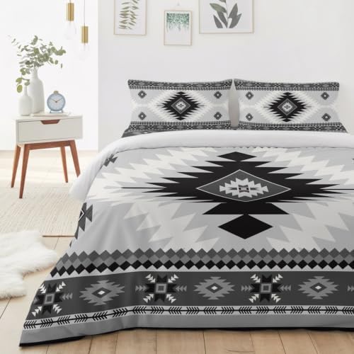 Bohemian Full Duvet Cover Set - 4 Pcs Comforter Cover Bedding Sets