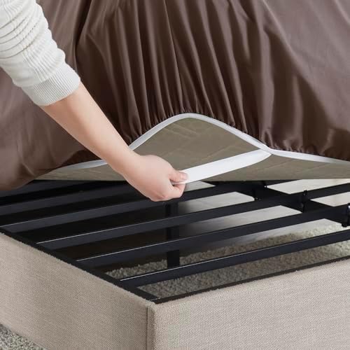 Hearth & Harbor Extra Deep Pocket California King Fitted Sheet, Beige