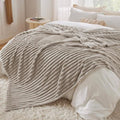 299gsm Super Soft Cozy Flannel Fleece Throw Blanket for Bed Couch