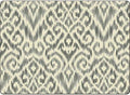 4 Premium Hardboard Placemats Table Mats, Ikat Grey