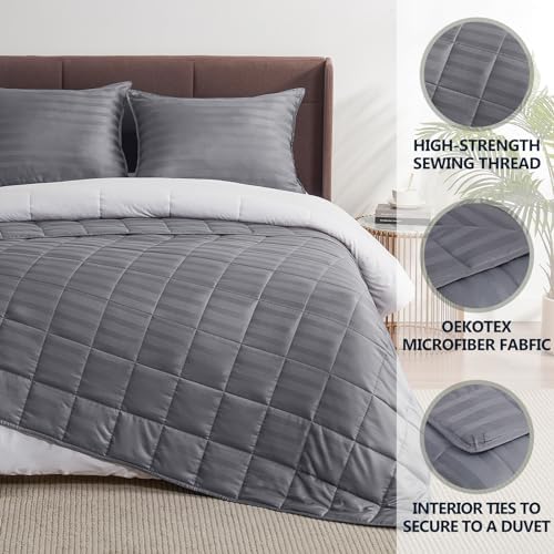 Weighted Blanket Twin Size (48"x72" 20lbs),Ultra Soft and Cozy Cooling