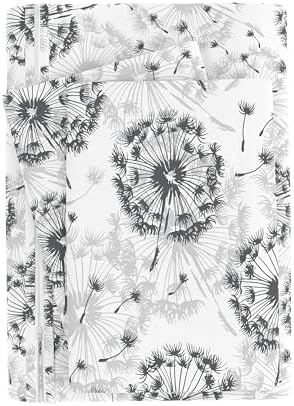 Merit Linens Patterned Soft Duvet Cover Bed Set - Garden Farmhouse