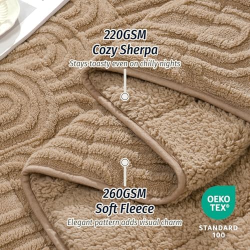 Wemore Soft Weighted Blanket for Adults 60" x 80" 15 lbs Queen Size