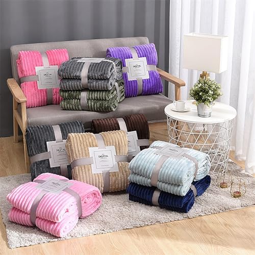 Fleece Blanket for Couch,Soft Plush Throw Blanket,Cozy Soft Fuzzy