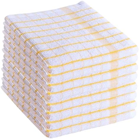 AMOUR INFINI Kitchen Dish Cloths Set of 8 - Ultra Soft, Highly