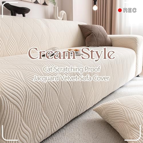Stretch Sofa Slipcover - Full Coverage Couch Cover for Sofa with