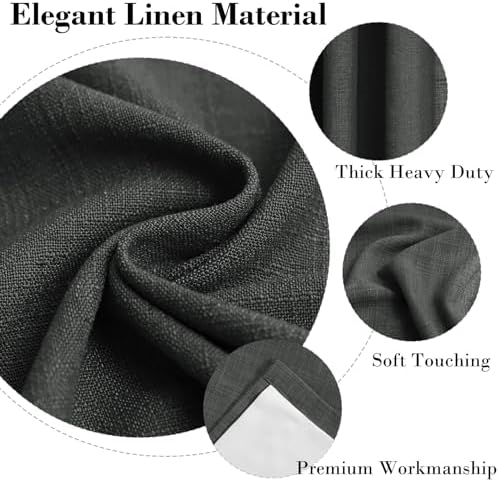 cololeaf coloeaf Blackout Curtains 96 Inches Long Thermal Insulated