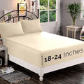 Elegant Comfort 1500 Premium Quality Fitted Sheet Ultra Soft 18-24