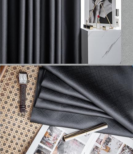Beydodo 63 Inch Curtains 2 Panel Set Room Darkening, Blackout Curtains