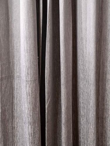 Decorative Grommet Curtains, 360 GSM Poly Cotton Jacquard Fabric
