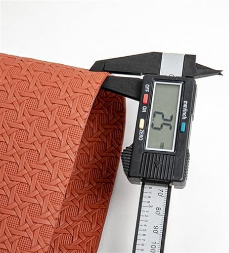 Faux Leather Placemats Set of 6 Non-Slip Heat Resistant Waterproof