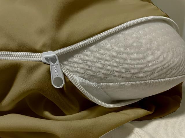 Shreem Linen Zipper Fitted Sheet -16 Inch Extra Deep Pocket, Soft