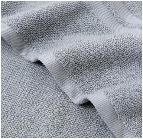 3 Pack Cotton Towels, Thick 40s Yarn Face Bath Towels, Absorbent &