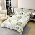 Castle Fairy Rose Flower Kids Bedding Set King Size 100%