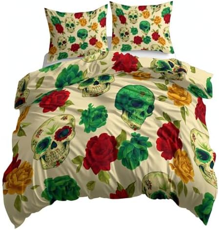 Duvet Cover Queen Size, Reversible King Duvet Cover Set with