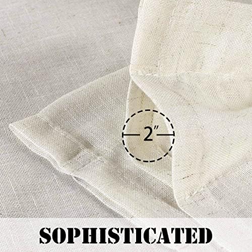Linen Curtains Elegant Natural Linen Blended Curtains Energy Efficient