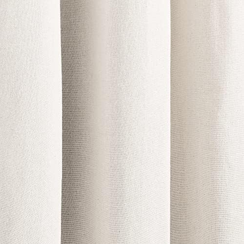 Lush Decor Insulated Grommet Linen Textured Room Darkening Window