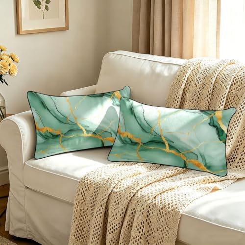 Pillow Covers Set of 2, 20x20 in, Modern Accent Cushion Covers