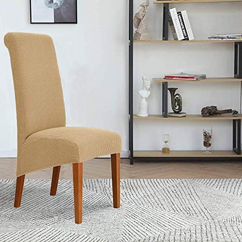 Stretch XL/Oversized Soft Spandex Extra Large Dining Room Chair Covers