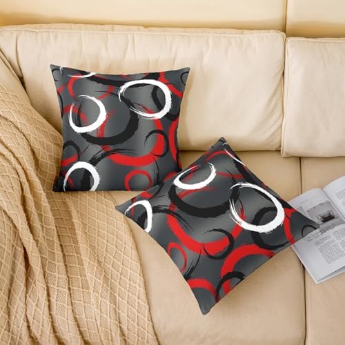 Feelyou Sofa Bed Throw Pillow Covers Decorative 18" x 18" inch